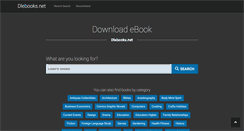 Desktop Screenshot of dlebooks.net